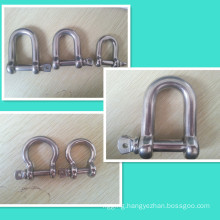 Stainless Steel European Type Dee Shackle